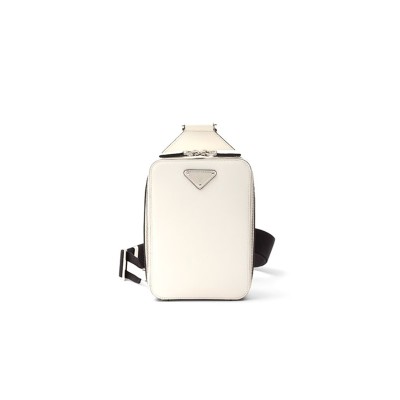PRADA BRIQUE SAFFIANO LEATHER BAG 2VZ106 (20*14*4cm)